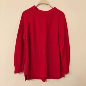 Old navy women’s large knit red sweater